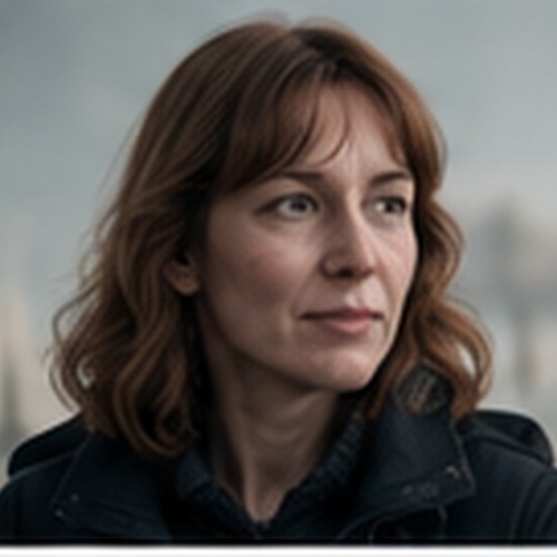 AI-generated fictional portrait of Ruth Evans